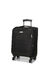 Ensemble 3 valises souples extensibles Agadir Noir Noir