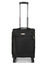 Ensemble 3 valises souples extensibles Agadir Noir Noir