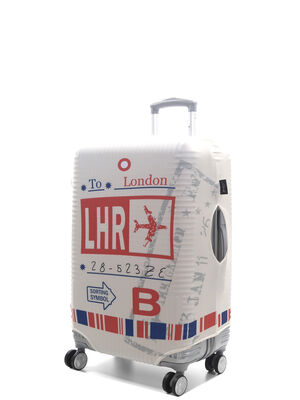 Housse de valise Airtex To London LHR - M Beige LHR