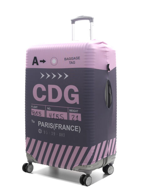 Housse de valise To Paris CDG - L