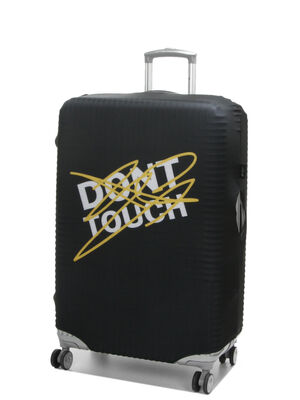 Housse de valise Airtex Don't Touch - L Noir