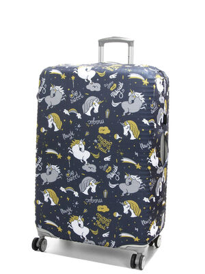 Housse de valise Airtex Licorne - L Noir