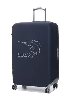 Housse de valise extensible L Bleu