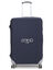 Housse de valise extensible L Bleu Bleu