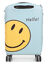 Housse de valise extensible Smiley Face S Bleu Drage