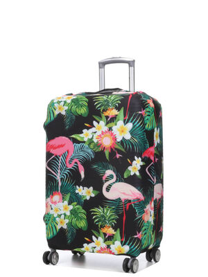 Housse de valise Periea Tropical Flamingo M Noir