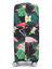 Housse de valise extensible Tropical Flamingo M Noir