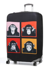 Housse de valise Periea Monkey XL Noir
