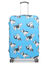 Housse de valise extensible Blue with Dogs L Bleu
