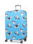 Housse de valise extensible Blue with Dogs L Bleu