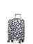 Housse de valise extensible Silver Leopard S Blanc