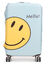 Housse de valise extensible Smiley Face M Bleu Drag�e Bleu Drag�e