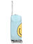 Housse de valise extensible Smiley Face M Bleu Drag�e Bleu Drag�e