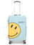Housse de valise extensible Smiley Face M Bleu Drag�e Bleu Drag�e
