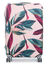 Housse de valise extensible Peach Leaves L Rose