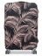 Housse de valise extensible Peach Fern L Noir