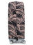 Housse de valise extensible Peach Fern L Noir
