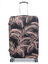 Housse de valise extensible Peach Fern L Noir