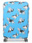 Housse de valise extensible Blue with Dogs L Bleu