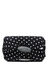 Housse de valise extensible Black with White Dots L Noir