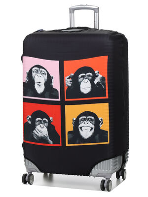 Housse de valise Periea Monkey L Noir