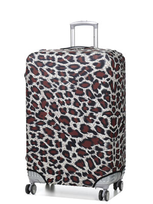 Housse de valise Periea Gold Leopard L Marron