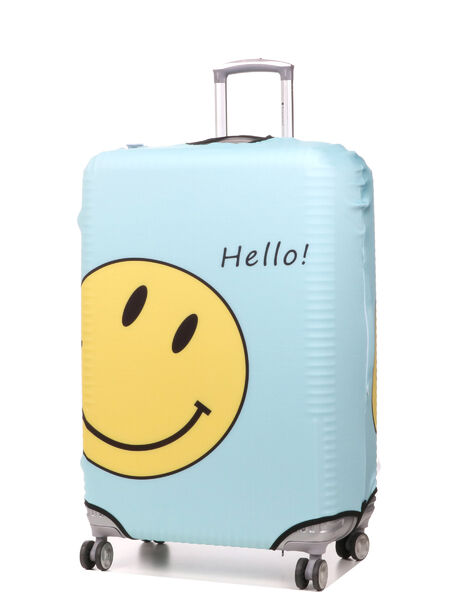 Housse de valise extensible Smiley Face L