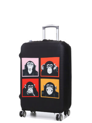 Housse de valise Periea Monkey M Noir