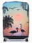 Housse de valise extensible Sunset Flamingos XL Orange