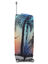 Housse de valise extensible Sunset Flamingos XL Orange