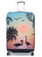 Housse de valise extensible Sunset Flamingos XL Orange