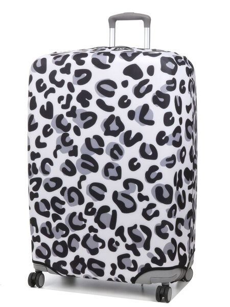 Housse de valise extensible Silver Leopard XL