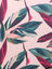 Housse de valise extensible Peach Leaves XL Rose