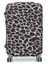 Housse de valise extensible Gold Leopard M Marron