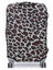 Housse de valise extensible Gold Leopard M Marron