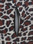 Housse de valise extensible Gold Leopard M Marron