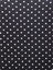 Housse de valise extensible Black with White Dots XL Noir