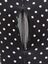 Housse de valise extensible Black with White Dots XL Noir