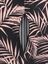 Housse de valise extensible Peach Fern M Noir