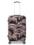 Housse de valise extensible Peach Fern M Noir
