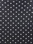 Housse de valise extensible Black with White Dots M Noir