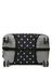Housse de valise extensible Black with White Dots M Noir