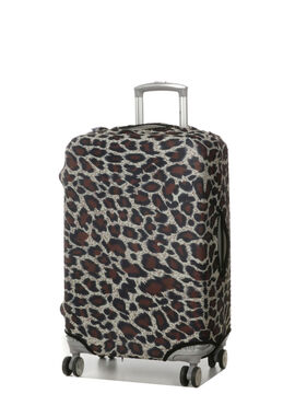 Housse de valise extensible Gold Leopard M