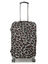 Housse de valise extensible Gold Leopard M Marron