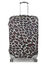 Housse de valise extensible Gold Leopard L Marron