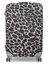 Housse de valise extensible Gold Leopard L Marron