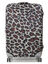 Housse de valise extensible Gold Leopard L Marron