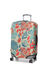 Housse de valise extensible Red and Blue Leaves M Crme