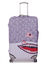 Housse de valise extensible Purple Shark L Indigo
