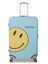 Housse de valise extensible Smiley Face L Bleu Drag�e